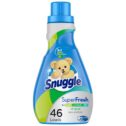 Snuggle Plus Super Fresh Liquid Fabric Softener with Odor Eliminating Technology, Original, 48.6 Fluid Ounces, 46 Loads