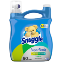 Snuggle Plus Super Fresh Liquid Fabric Softener with Odor Eliminating Technology, Original, 95 Fluid Ounces, 90 Loads