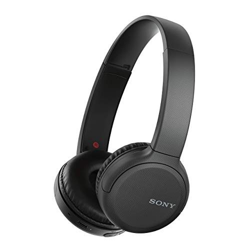 Sony Wireless Headphones WH-CH510: Wireless Bluetooth On-Ear Headset with Mic for Phone-Call, Black