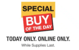 Today Only! Save 31% on Select Dual Flush Round Toilet in White at Home Depot