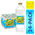 Splash Blast, Lemon Flavor Water Beverage, 16.9 FL OZ Plastic Bottles (24 Count)