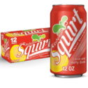 Squirt Ruby Red Grapefruit Soda Pop, 12 fl oz, 12 Pack Cans