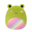 Squishmallows Official 20 inch Doxl the Olive Green Frog - Child's Ultra Soft Stuffed Plush Toy