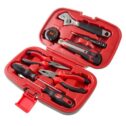 Stalwart Household Hand Tools, Tool Set - 9 Piece, Set Includes - Adjustable Wrench, Screwdriver, Pliers (Tool Kit for the...