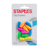 Staples Erasers, Assorted Colors, Dozen (771352) on Sale At Staples
