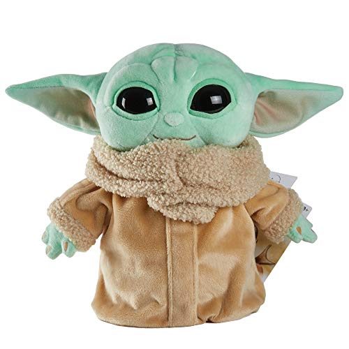 Star Wars The Child Plush Toy, 8-in Small Yoda Baby Figure from The Mandalorian, Collectible Stuffed Character for Movie Fans...