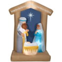 Star Wars 78 x 58.7 in. Airblown Nativity with Archway Scene - Multi Color