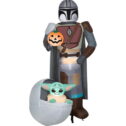 Star Wars The Child & Mandalorian 6.5 Ft. Airblown Inflatable