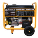 Steele Products 12,000-Watt Gasoline Powered Electric Start Portable Generator EPA Approved