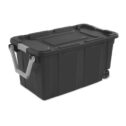 Sterilite 40 Gallon Wheeled Industrial Tote Plastic Adult, Flat Gray