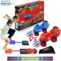 Stomp Dueling Racers,Birthday Gift for Kids, Toys for Boys 8 to 11 Years,Air Powered Cars for Boys and Girls,2 Toy...