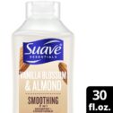 Suave Essentials 2 in 1 Shampoo and Conditioner, Smoothing 2 in 1 Shampoo Vanilla Blossom and Almond Infused With Almond...
