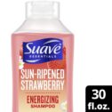 Suave Essentials Moisturizing Daily Shampoo with Aloe & Fresh-Picked Strawberries, 30 fl oz