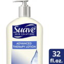 Suave Skin Solutions Moisturizing Body Lotion, Advanced Therapy, Dermatologist Tested for All Skin Types, 32 oz