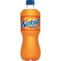 Sunkist Orange Soda Pop, 20 fl oz, Bottle