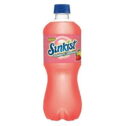 Sunkist Strawberry Lemonade Soda, 20 oz Pack of 12 (240 fl oz) All Natural Family Pack Drinks