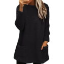 Susanny Sweatshirt for Women Hoodies Cozy Warm Long Sleeve Fleece Pullover Fuzzy Sherpa Lined Faux Loungwear Long Sweaters Outerwear Soft...