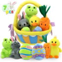 Syncfun 7 Pcs Easter Basket Plushes for Kids,Original Style Soft Plushies for Toddler & Kids of All Ages,Playset Stuffers,Easter Toys,Easter...
