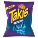 TAKIS Rolled Blue Heat Tortilla Chips Bag of 4 ounces