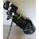 Tall Mens Complete Golf Club Set Driver, Fairway Wood, Hybrid, Irons, Sand Wedge, Putter & Stand Bag Custom Made +1
