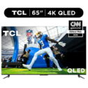 TCL 65” Class Q Class 4K QLED HDR Smart TV with Google TV, 65Q650G