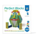 Tegu 340 Piece Perfect Blocks Building Set, Multicolor
