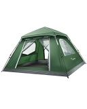Tents for Camping: Sportneer Tent for 2/3 Persons Family Pop Up Instant Tents Waterproof with Removable Top Rainfly Easy Set Up Tent 94.5″x86.6″x59″ (Dark Green) HOT DEAL AT AMAZON!