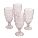 The Pioneer Woman Amelia 14.7-Ounce Rose Tea Goblets, Set of 4