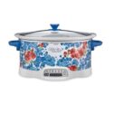 The Pioneer Woman Frontier Rose 7-Quart Programmable Slow Cooker