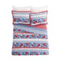 The Pioneer Woman Heritage Floral Coverlet, Full/Queen, Blue