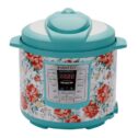 The Pioneer Woman Instant Pot LUX60 6 Qt Vintage Floral 6-in-1 Multi-Use Programmable Pressure Cooker, Slow Cooker, Rice Cooker, Saute,...