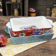 The Pioneer Woman Patchwork Oven Mitt & Pot Holder Set only $1.50