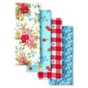 The Pioneer Woman Sweet Rose Kitchen Towel Set, Multicolor, 16