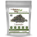 The Spice Way Lavender Flowers - Culinary and Edible Flower – All Natural – Dried – Loose Leaves – 2...