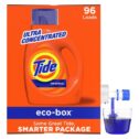 Tide Ecobox Original HE, 96 Loads Liquid Laundry Detergent, 105 fl oz