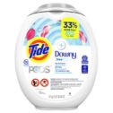 Tide PODS +Downy Free, Liquid Laundry Detergent Pacs, 73 Ct