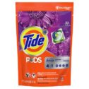 Tide Pods Plus Febreze Spring and Renewal, Laundry Detergent Pacs, 32 Ct