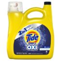 Tide Simply + Oxi Liquid Laundry Detergent, Refreshing Breeze, 96 loads, 150 fl oz