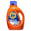 Tide Ultra OXI with Odor Eliminators Liquid Laundry Detergent, 92 oz., For Visible and Invisible Dirt