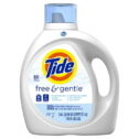 Tide Free & Gentle Liquid Laundry Detergent, 80 Loads, 115 fl oz