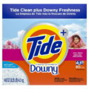 Tide plus Downy April Fresh, 80 Loads Powder Laundry Detergent, 148 Oz