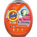 Tide PODS 4 in 1 with Downy, Laundry Detergent Soap PODS, April Fresh Scent, 73 Count