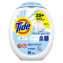 Tide Pods Free & Gentle, 96 Ct Laundry Detergent Pacs