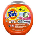 Tide Pods Laundry Detergent Soap Packs with Downy, April Fresh, 57 Ct