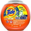 Tide PODS Ultra Oxi Liquid Detergent Pacs, 39 Loads