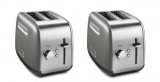 KitchenAid 2-Slice Contour Silver Toaster ONLY $9 (Reg. $70)