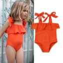 Toddler Kid Baby Girls Floral Bikini Swimwear Swimsuit Beachwear Bathing Suit
