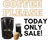 Keurig K Latte Single Coffee Maker TODAY ONLY Sale!