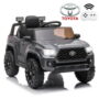 Toyota Tacoma Ride on Cars for Boys, 12V Powered Kids Ride on Cars Toy with Remote Control, Gray Electric Vehicles...