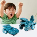 Toys 50% Off Clearance!Tarmeek New Toy Cars for Boys and Girls,Transforming Dinosaur Toys Dinosaur Transformer Car Toy Pull Back Dino...